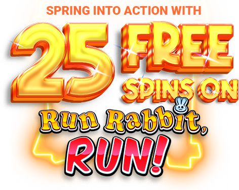 Kitty Bingo 25 Free Spins on Run Rabbit, Run